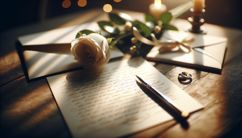 Beau texte pour les mariés : 40 messages touchants, élégants et originaux