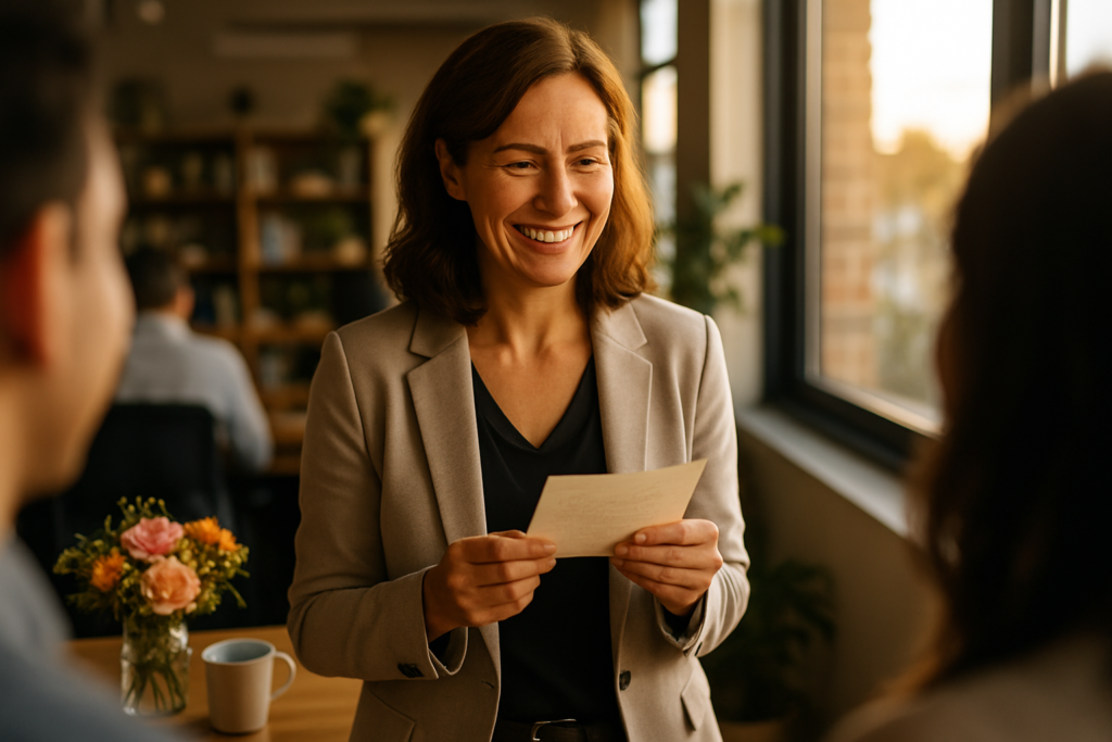 Message de départ positif : exemples, conseils et formulations pour dire au revoir avec élégance